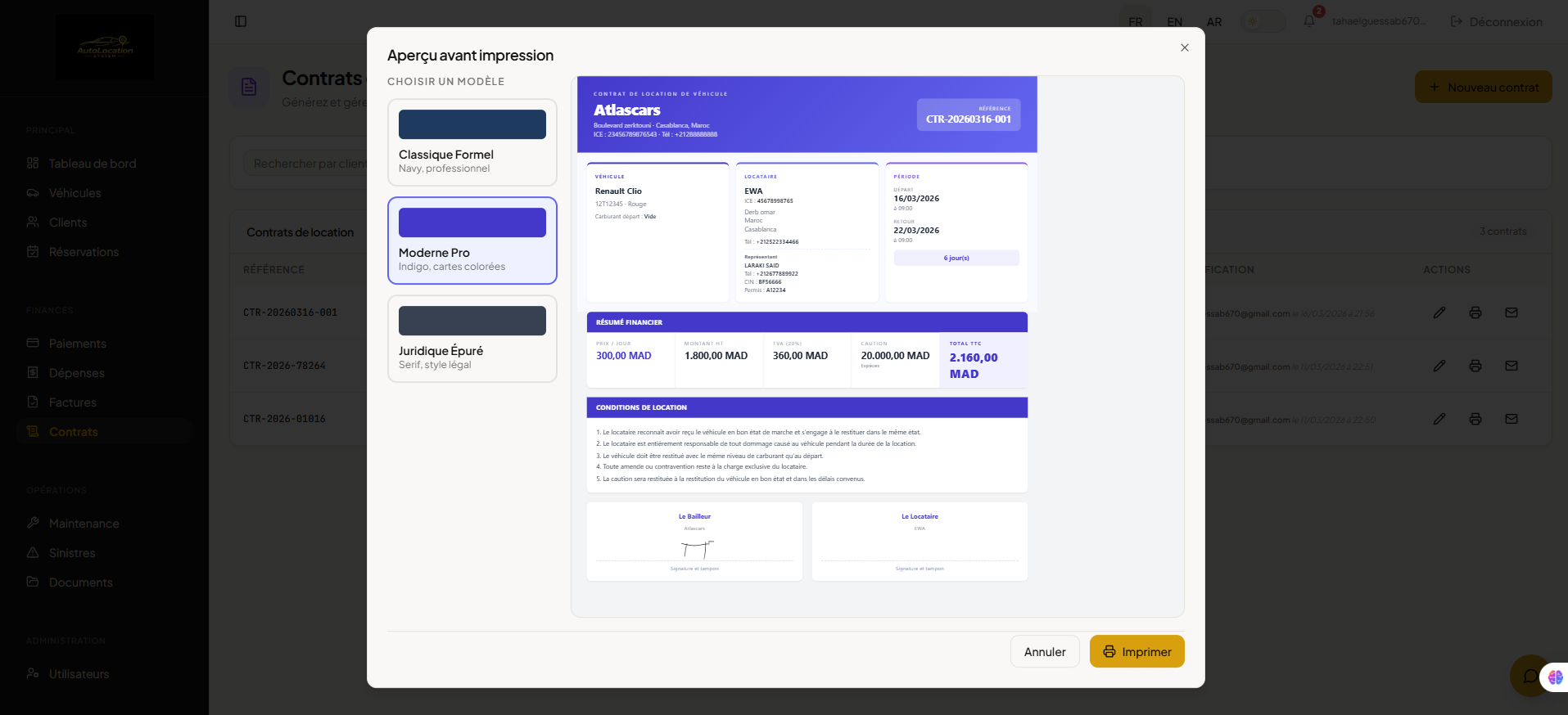 Contracts Preview
